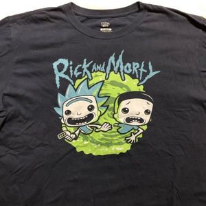 Rick and mort funko t shirt sz xl